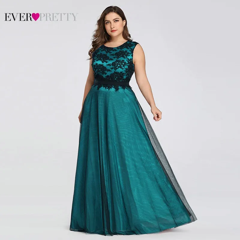 Plus Size Elegant Evening Dresses