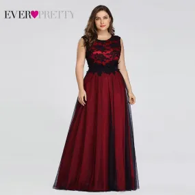 Plus Size Elegant Evening Dresses