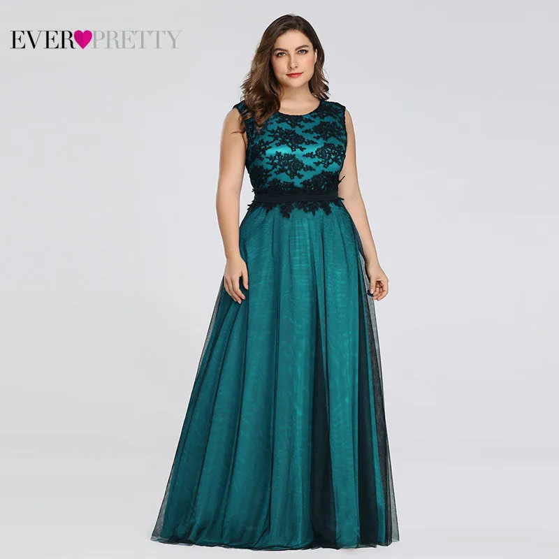 Plus Size Elegant Evening Dresses