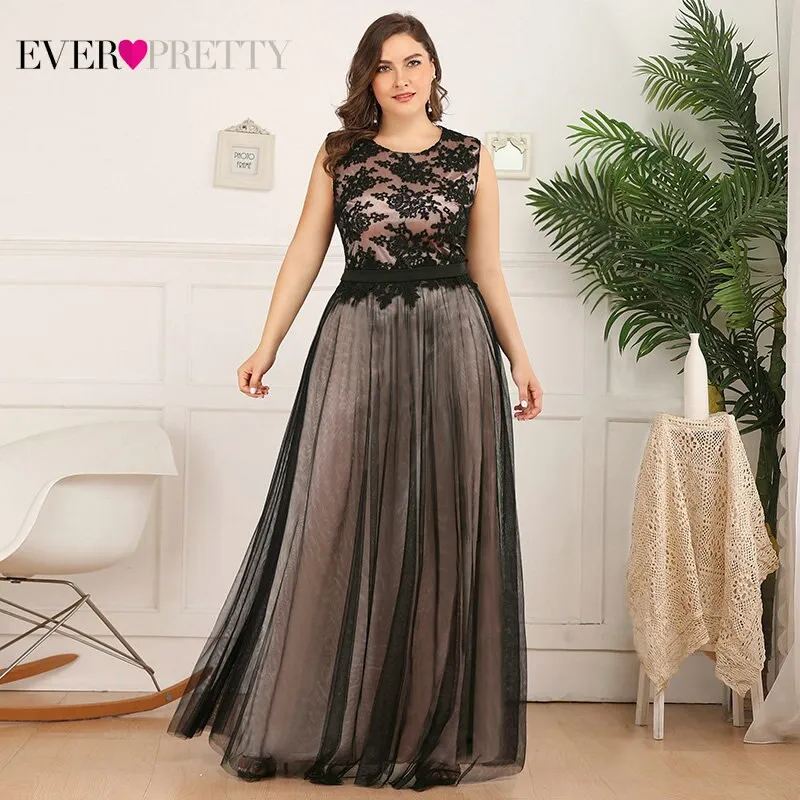 Plus Size Elegant Evening Dresses