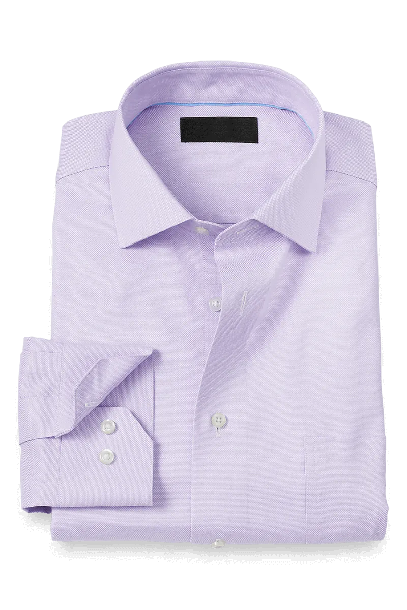 Purple Oxford Comfort Stretch Shirt