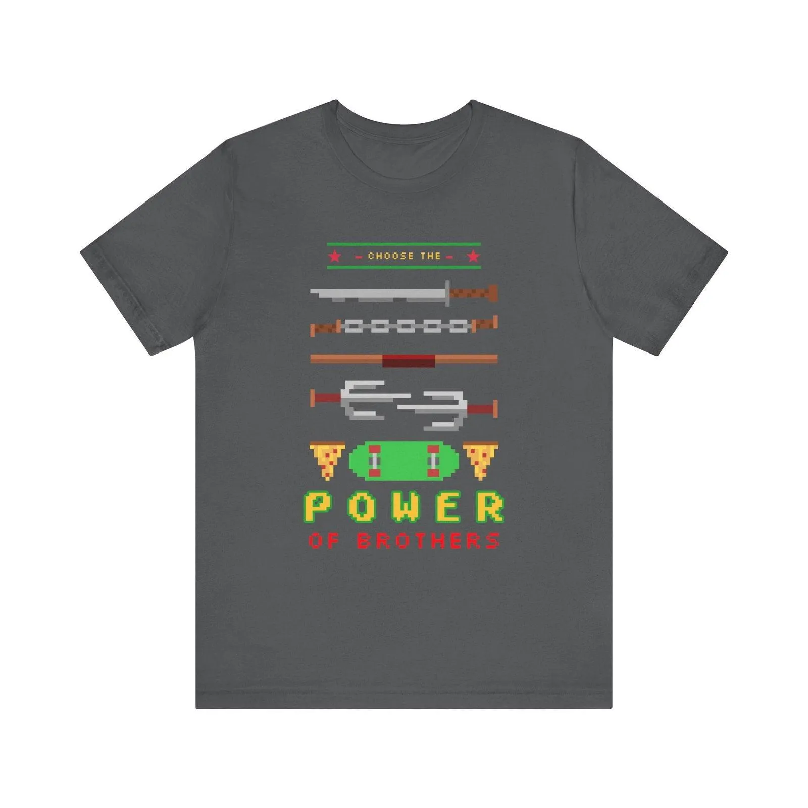 Retro Gaming Power of Brothers T Shirt