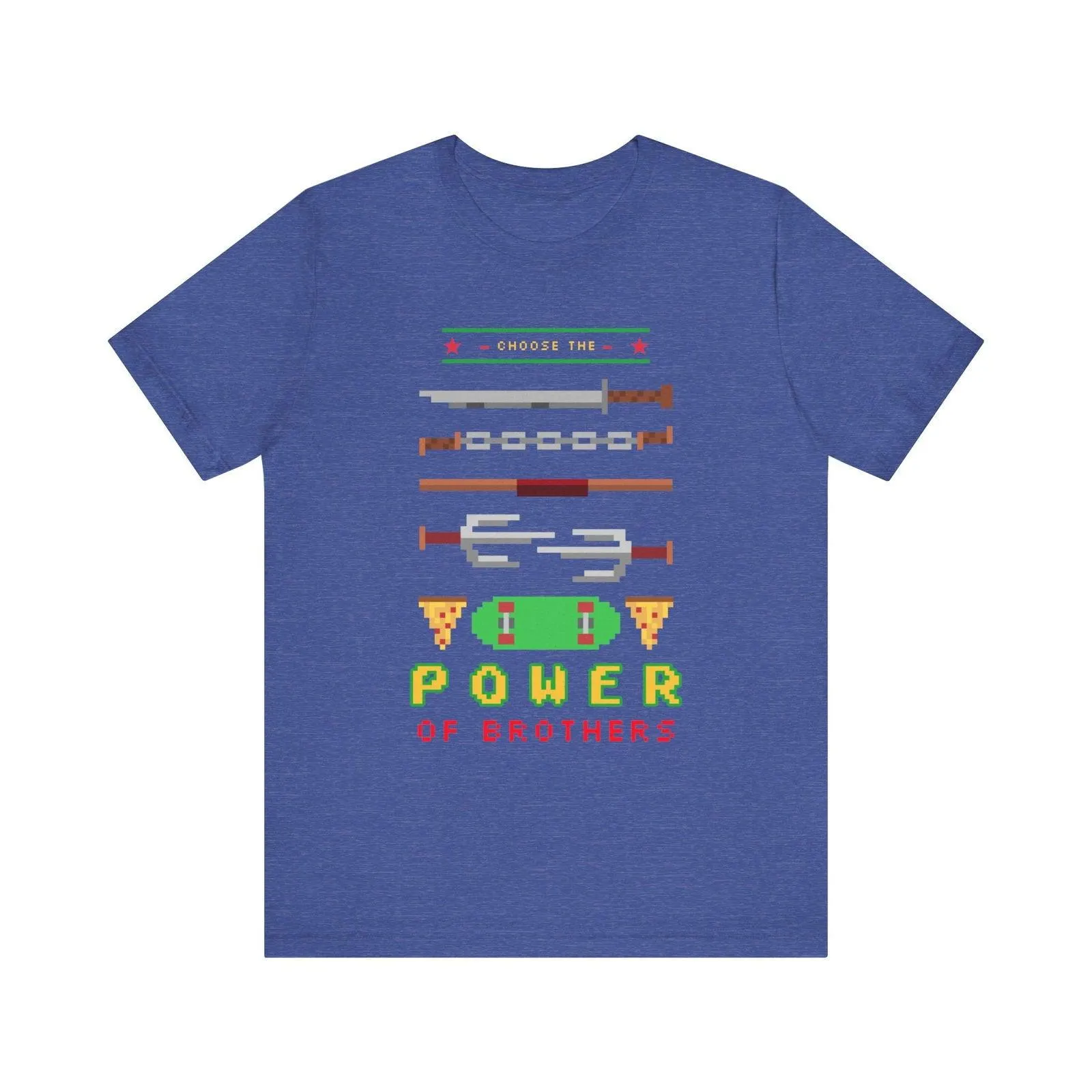 Retro Gaming Power of Brothers T Shirt