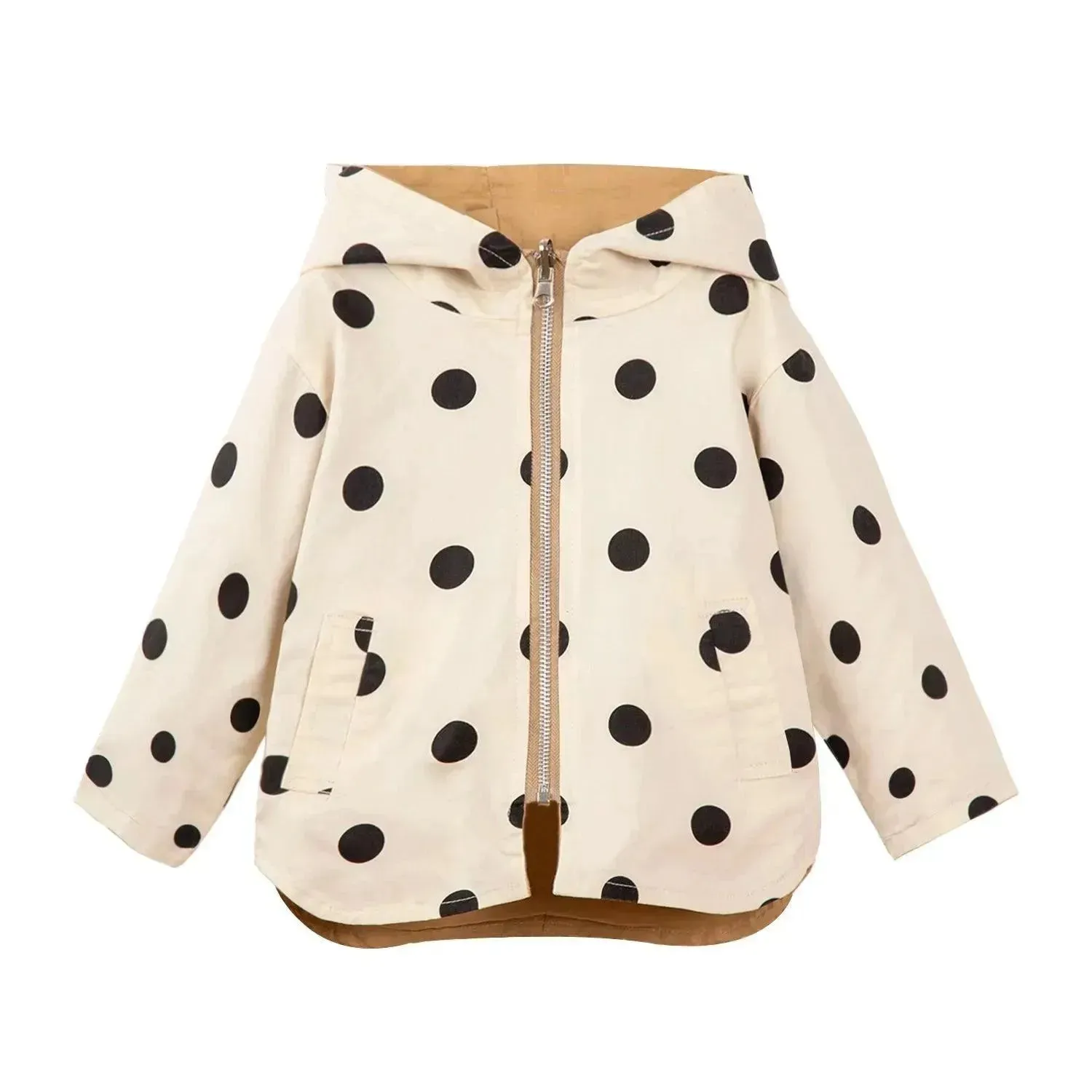 Stylish Polka Dot Kid's Jacket