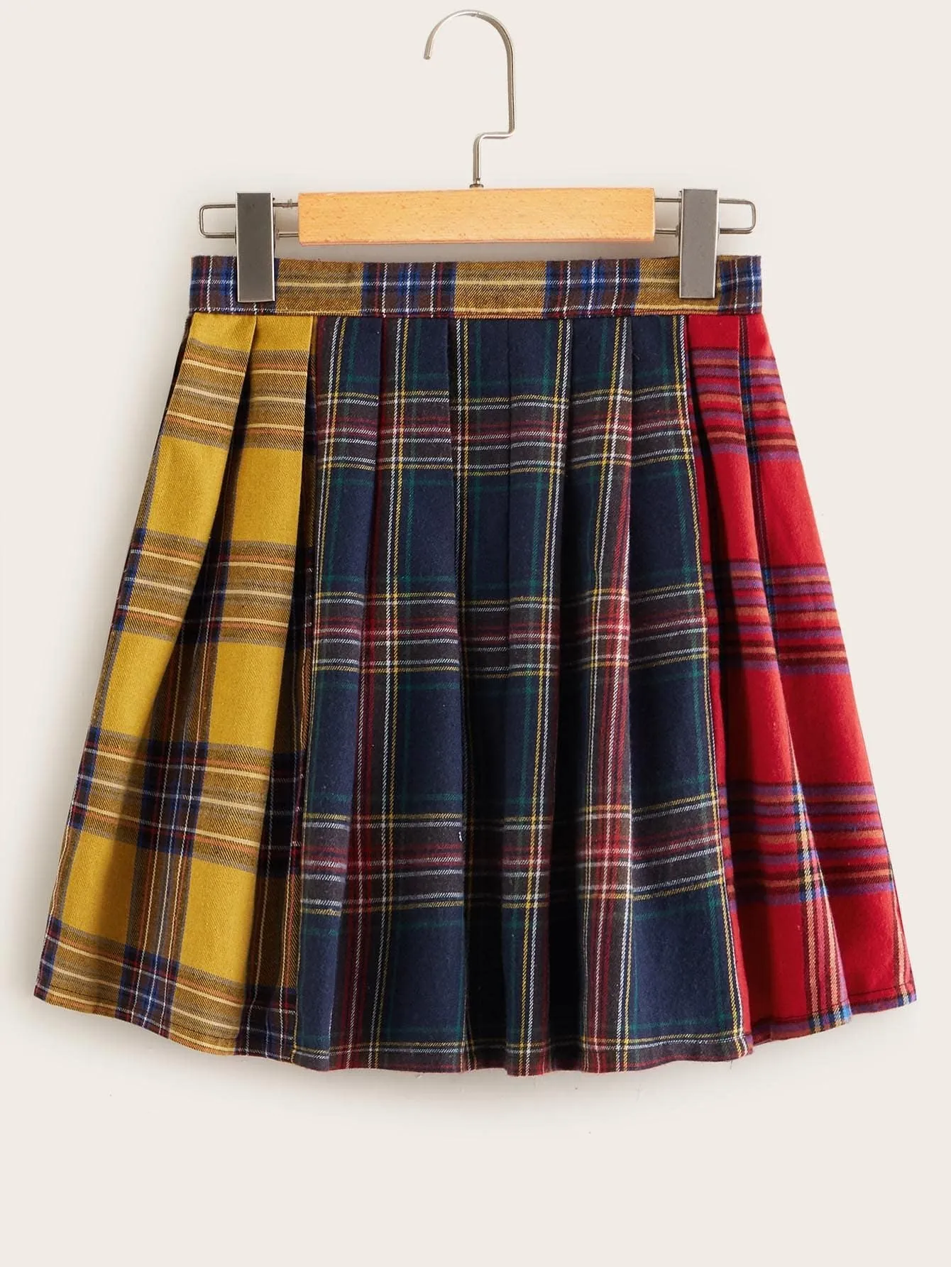 Tartan Short Plus Size Skirts