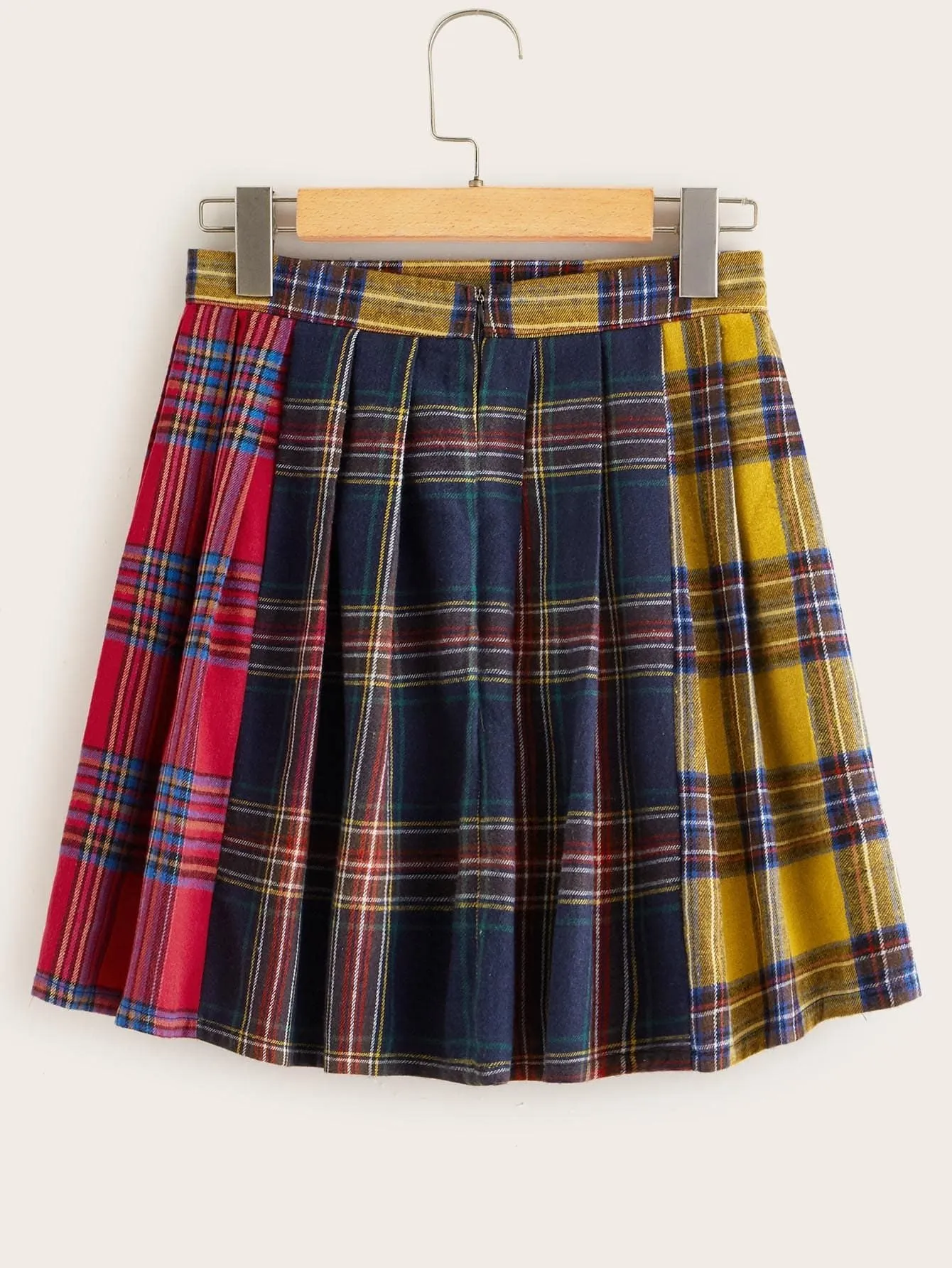 Tartan Short Plus Size Skirts