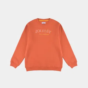 Teens Boys Fleece  Sweatshirt Journey-Apr.Orange