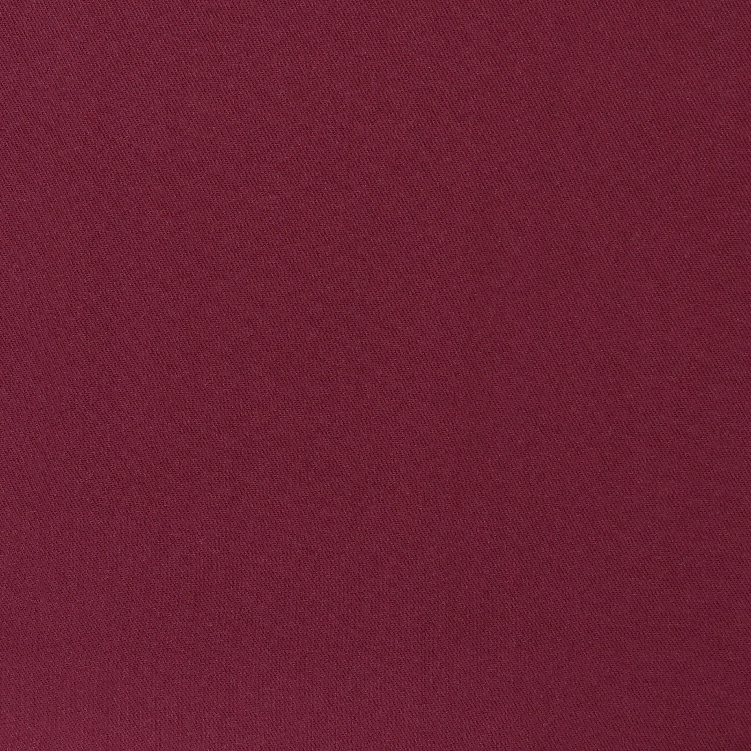 Viscose Twill - Burgundy Red - END OF BOLT 75cm