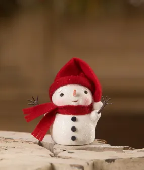 Warm and Cozy Wire Arms Snowman - MA1072