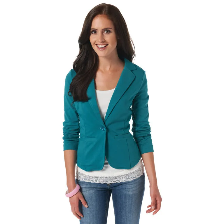 Women Trendy Casual Blazer ins Europe Elegant Thin Outerwear