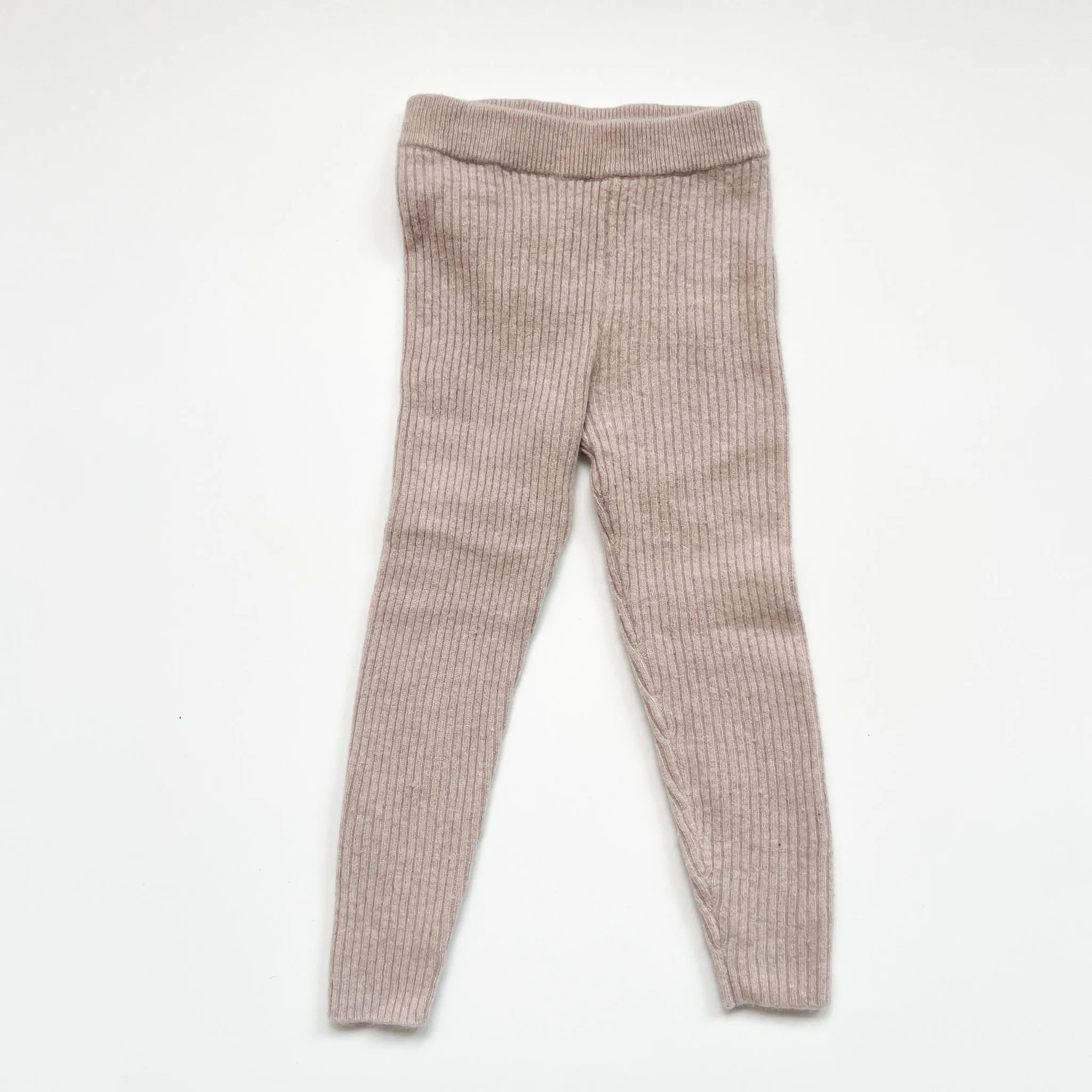 Zara Pink Cashmere Leggings / Size 4-5Y